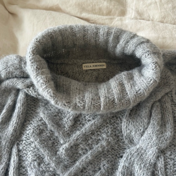 Ulla Johnson Baby Alpaca Cowl Neck Sweater/Small - Picture 7 of 8